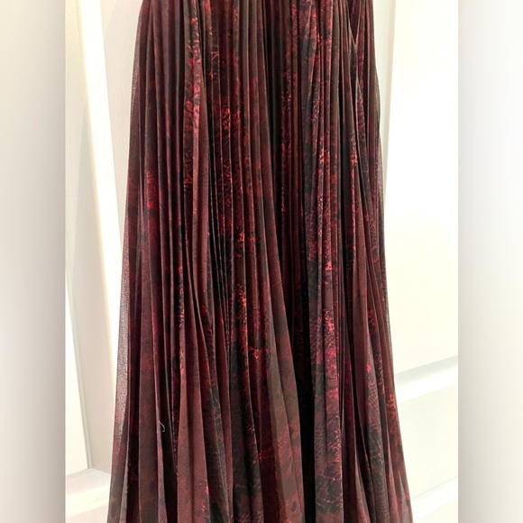 Women’s red snake print wrap dress - Picture 3 of 3